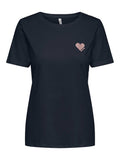 ONLY Тениска ONLKITA LIFE S/S TOP NOOS