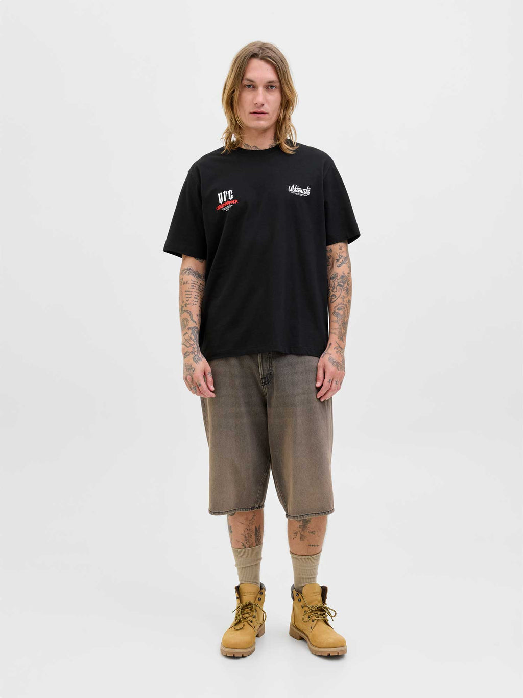 JACK & JONES Тениска JCOUFC ULTIMATE TEE SS C.N STYD