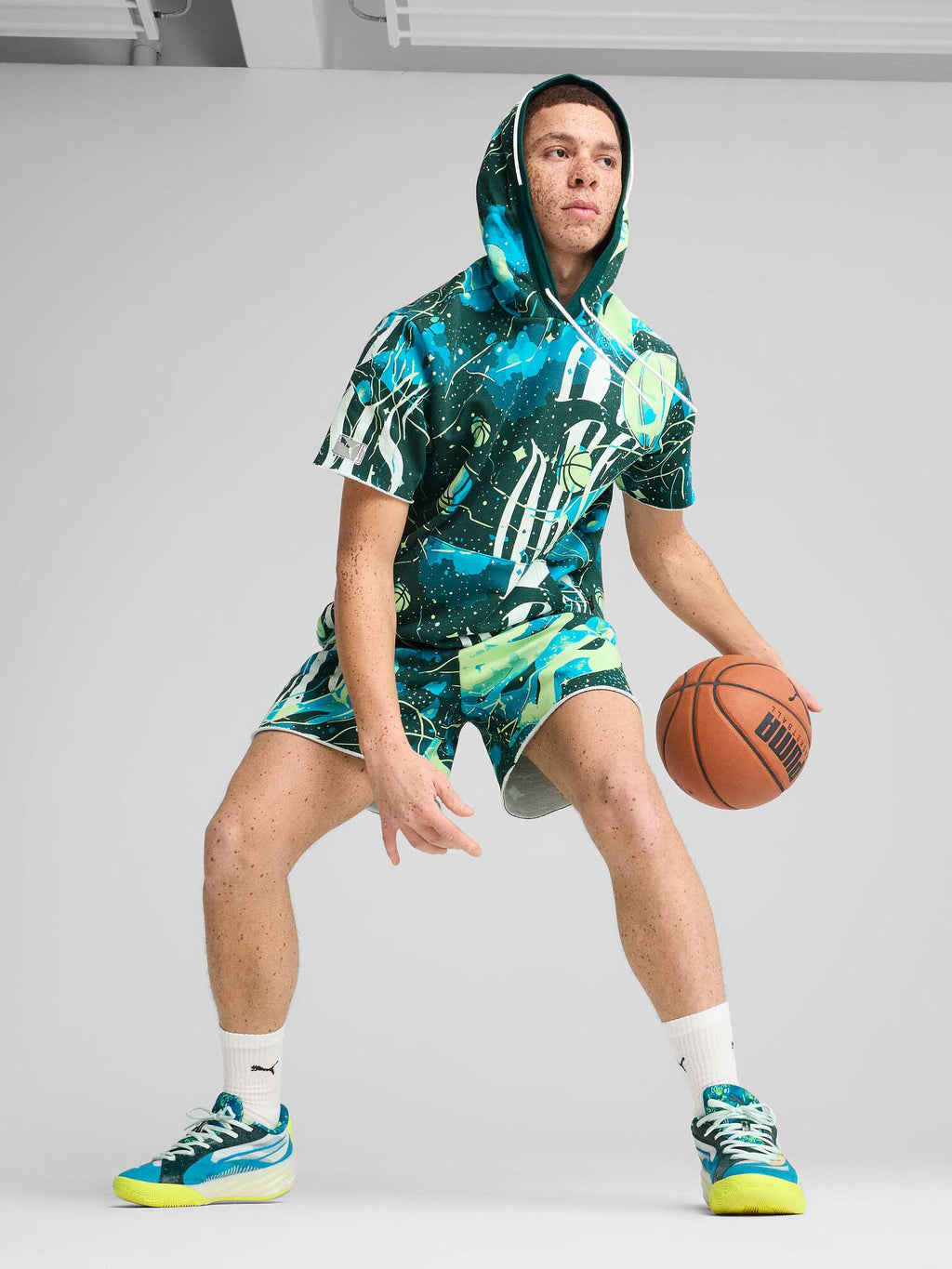 PUMA Суитшърт Hoop Dreamz SS Hoodie