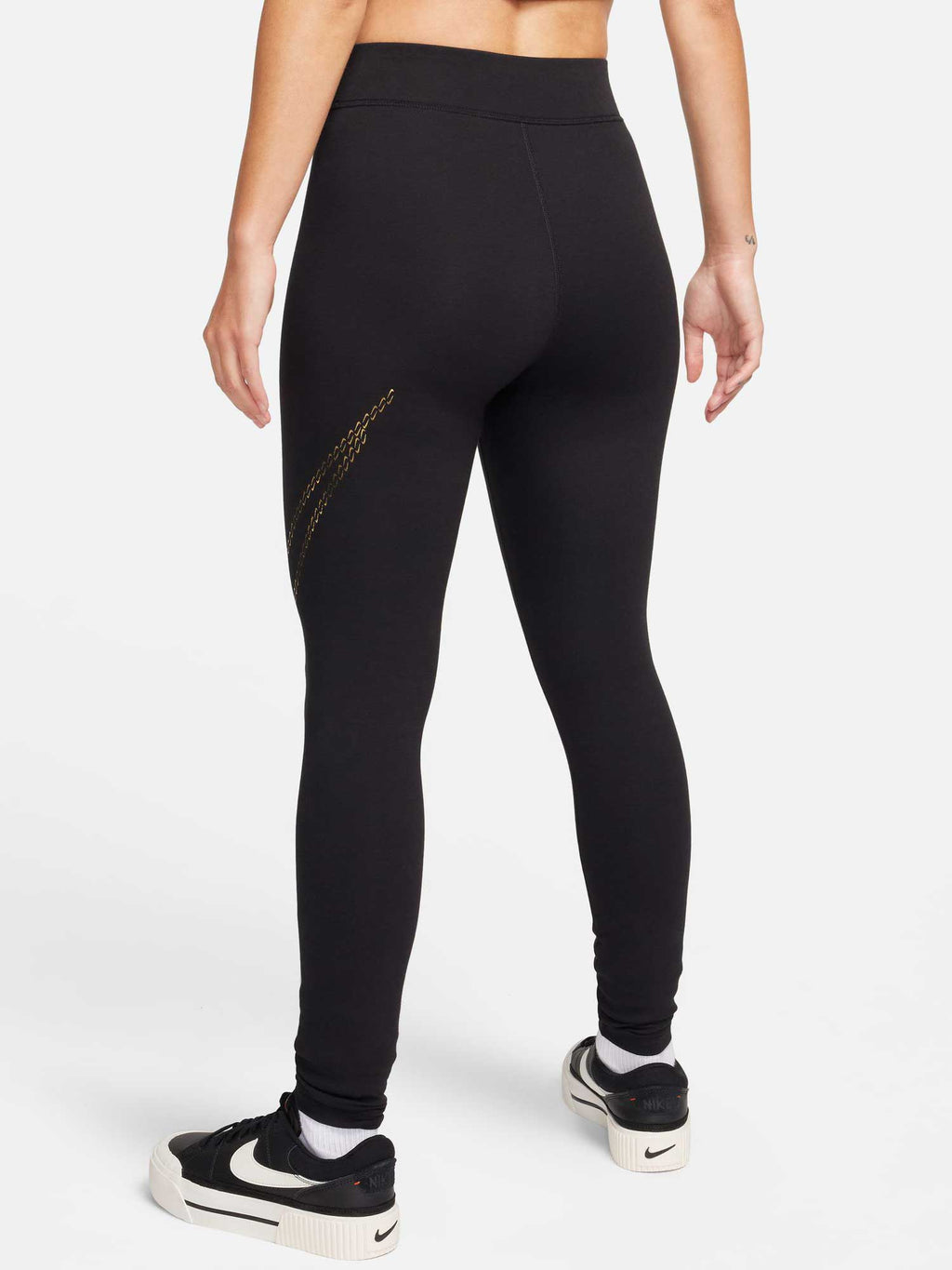 NIKE Клин W NSW PE SHINE HR TGHT