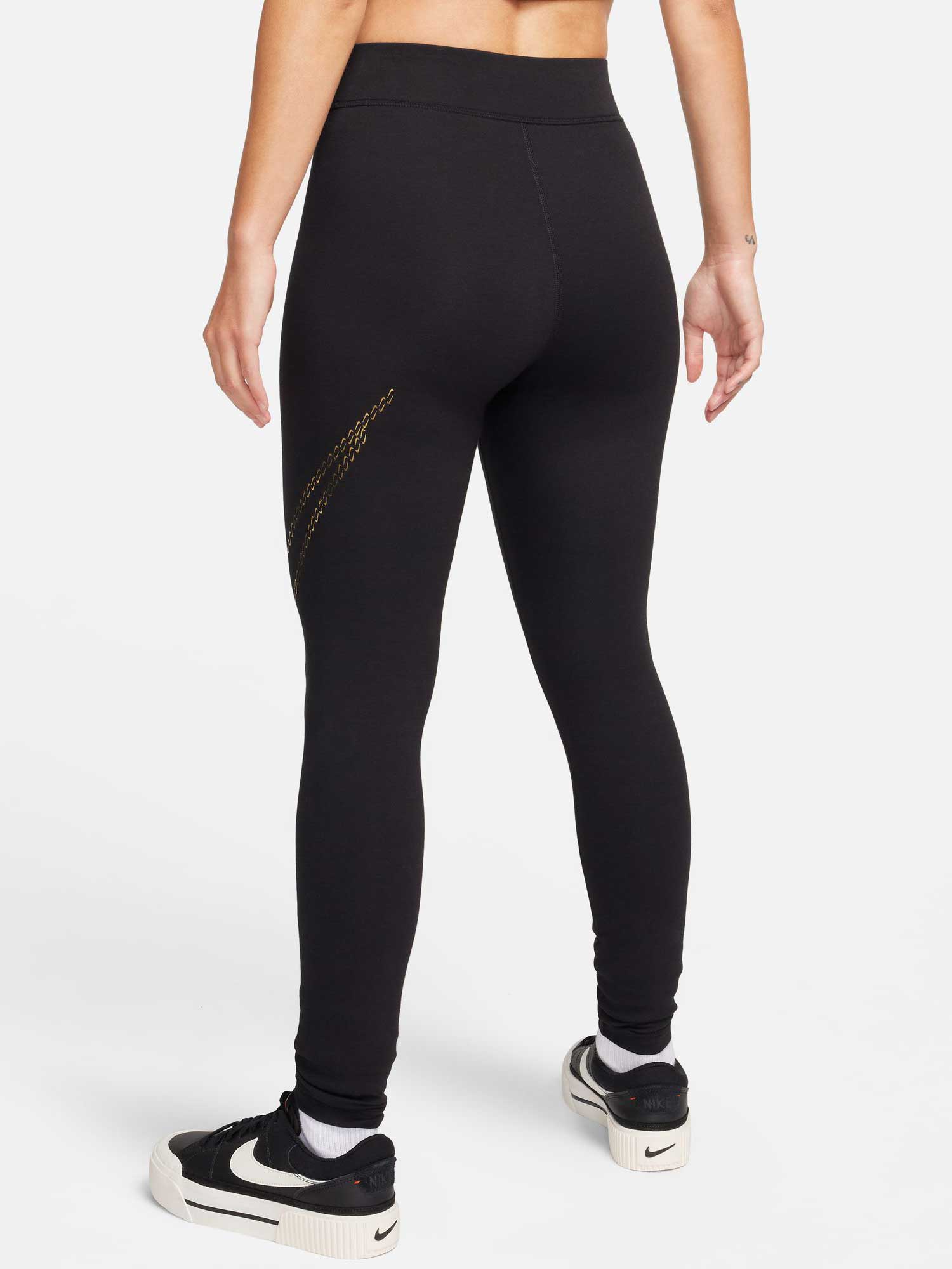 NIKE Клин W NSW PE SHINE HR TGHT