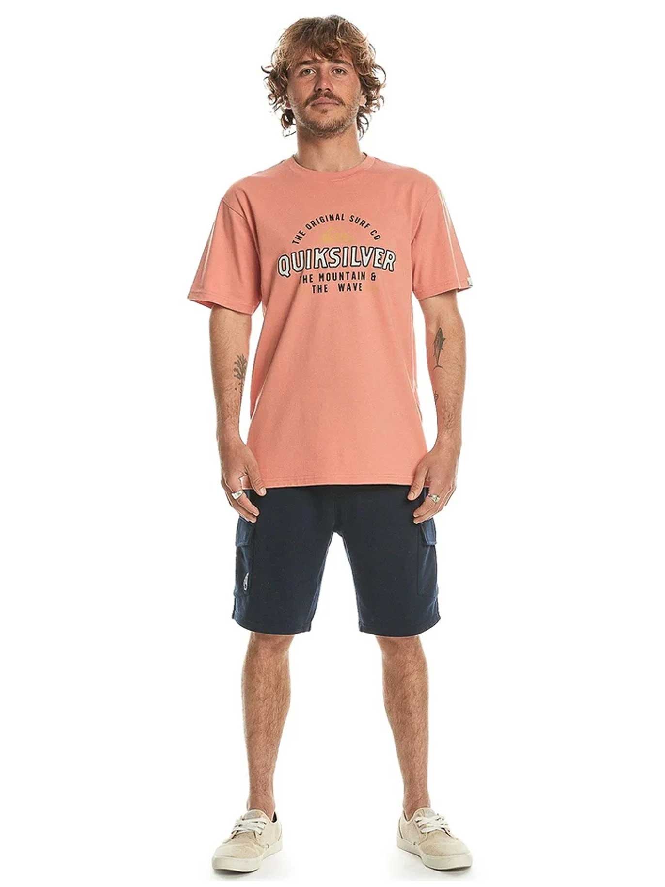 QUIKSILVER Тениска FLOATING AROUND SS