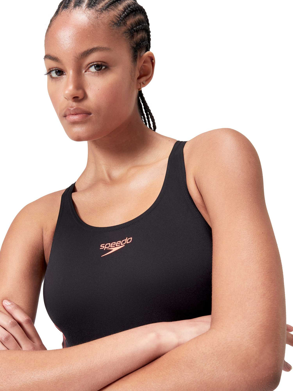 SPEEDO Цял бански WOMENS PLACEMENT MUSCLEBACK
