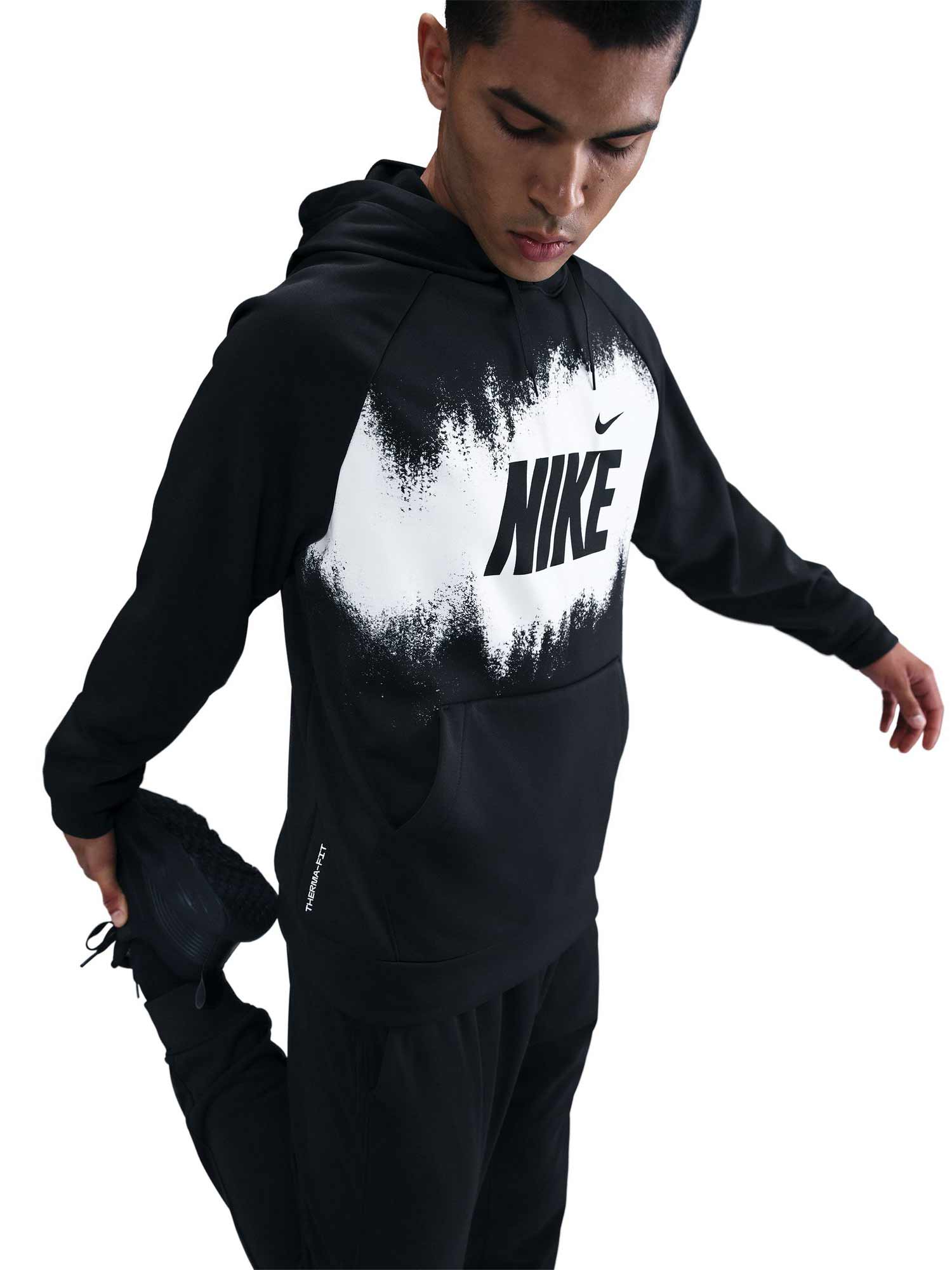 NIKE Суитшърт M NK TF FLEECE PO HD GFX
