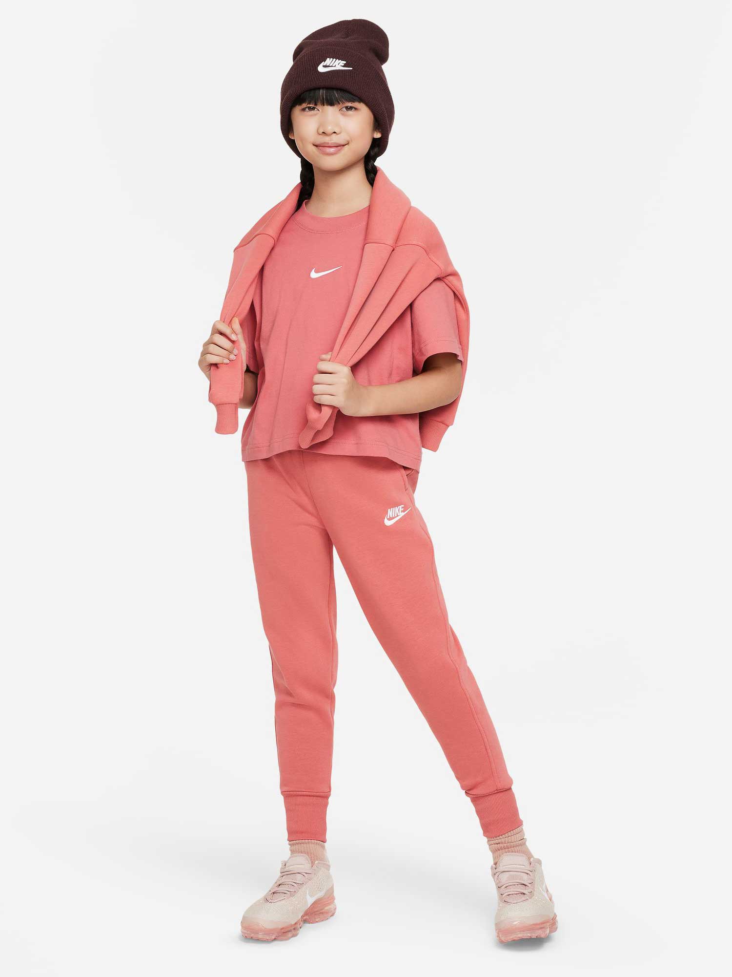 NIKE Спортно долнище G NSW CLUB FLC HR FTD PNT LBR