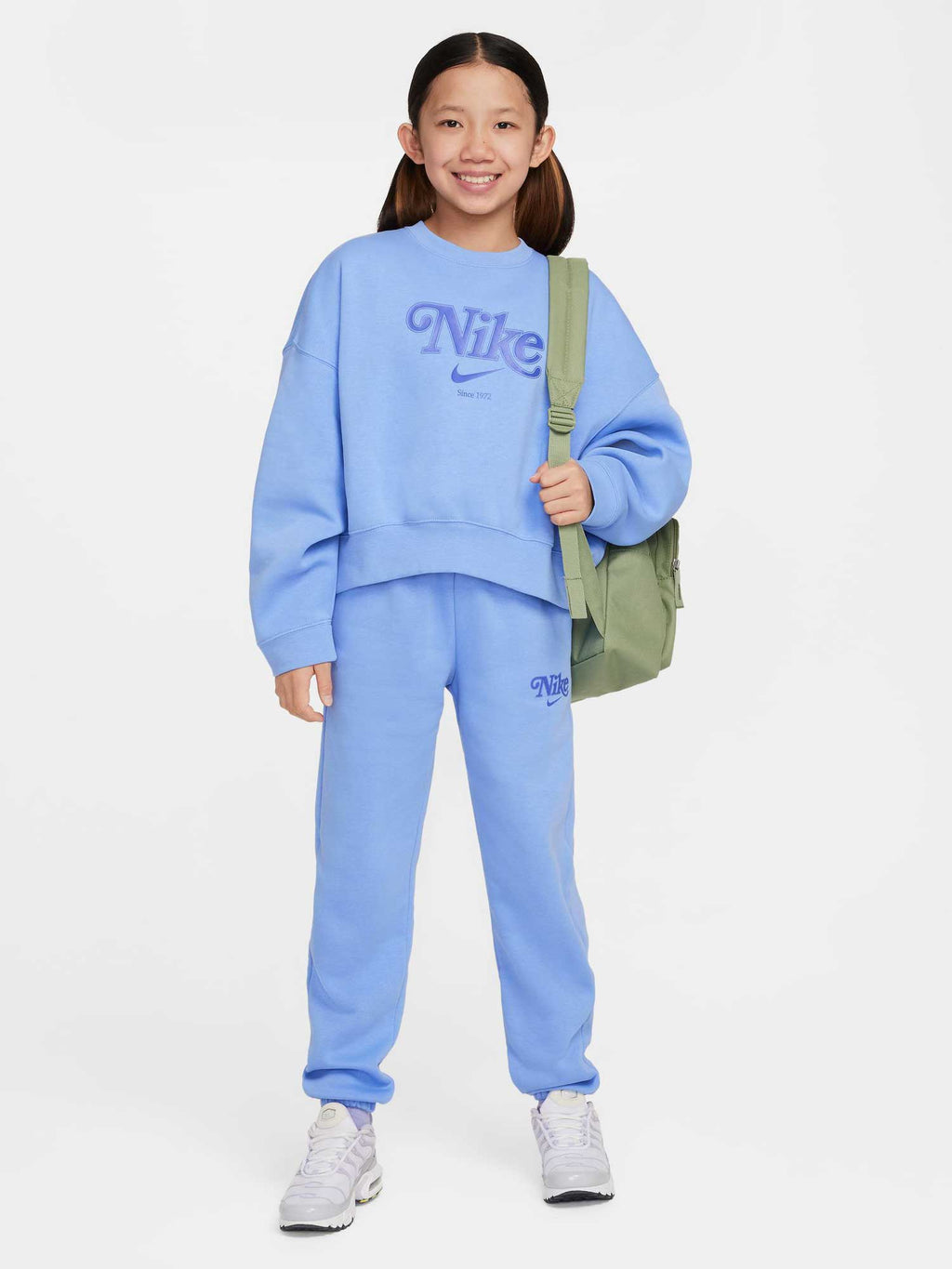 NIKE Блуза G NSW TREND FLC CRP CREW