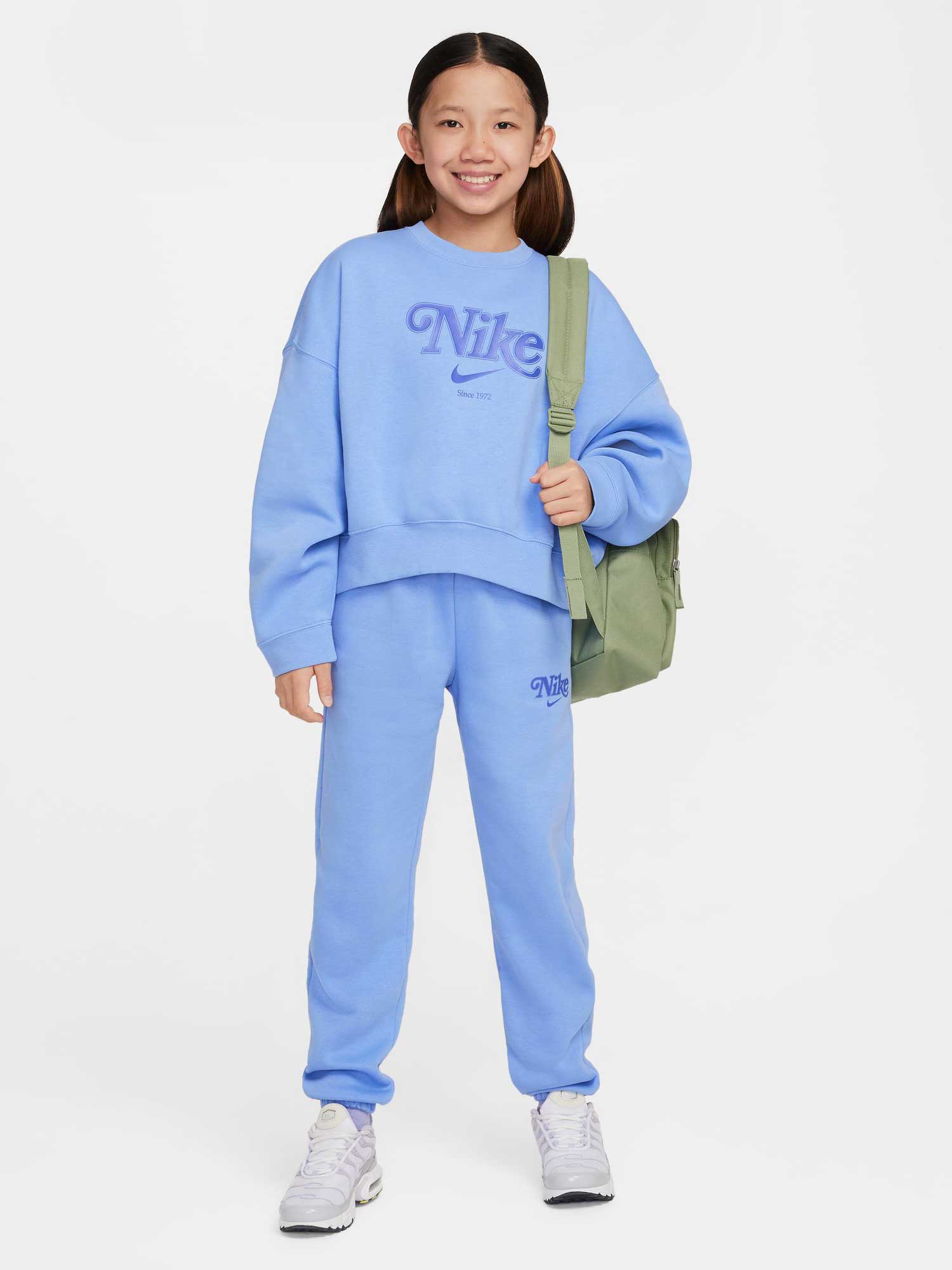 NIKE Блуза G NSW TREND FLC CRP CREW