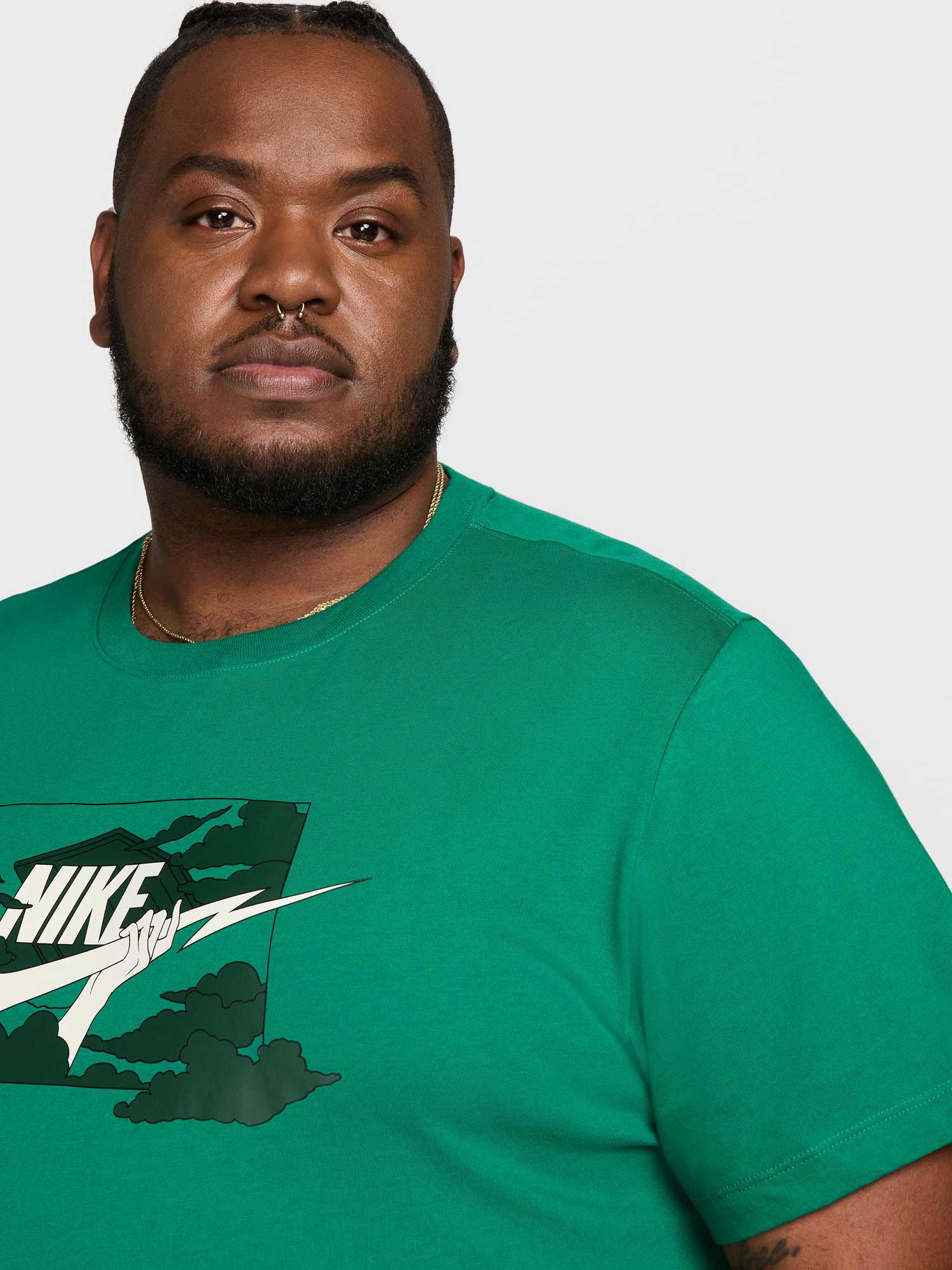 NIKE Тениска M NSW TEE HBR SSNL CLUB