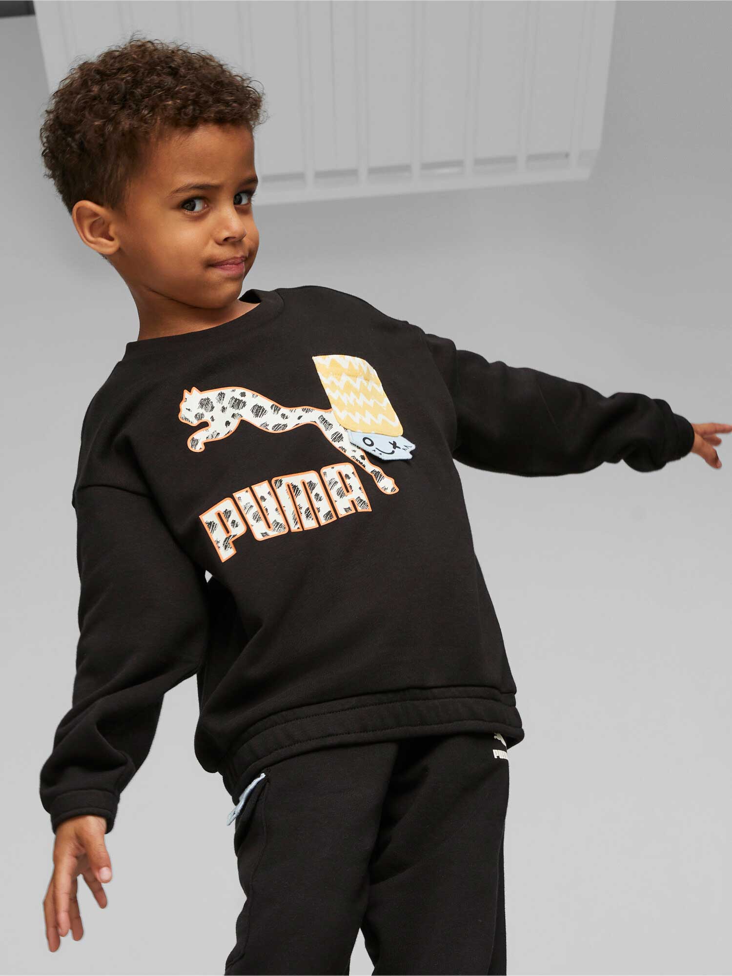 PUMA Блуза CLASSICS MIX MTCH Crew TR