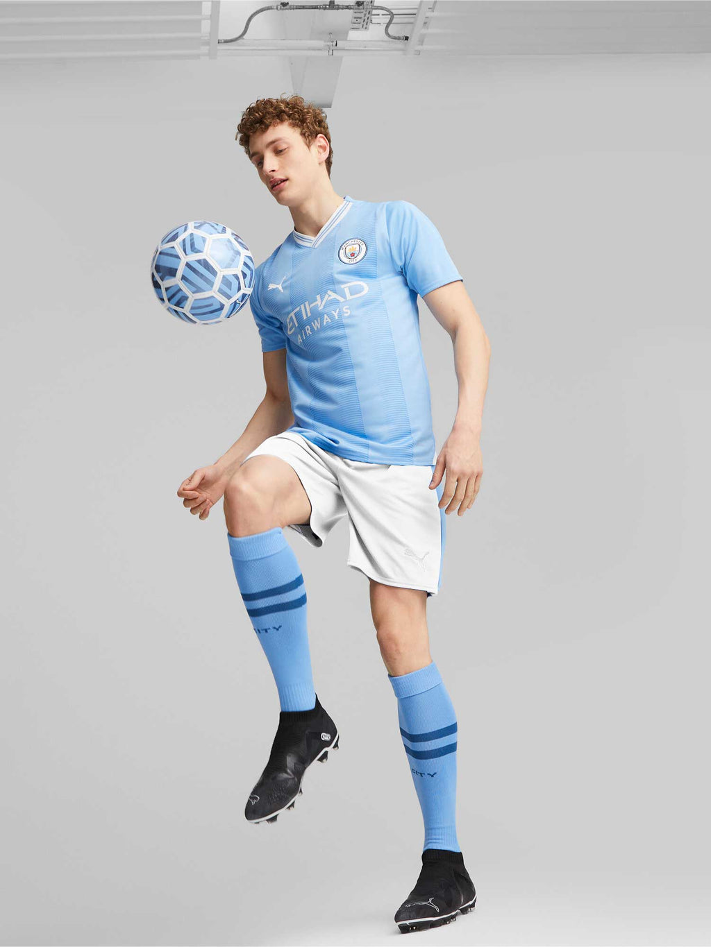 PUMA Тениска MCFC Home Jersey Replica