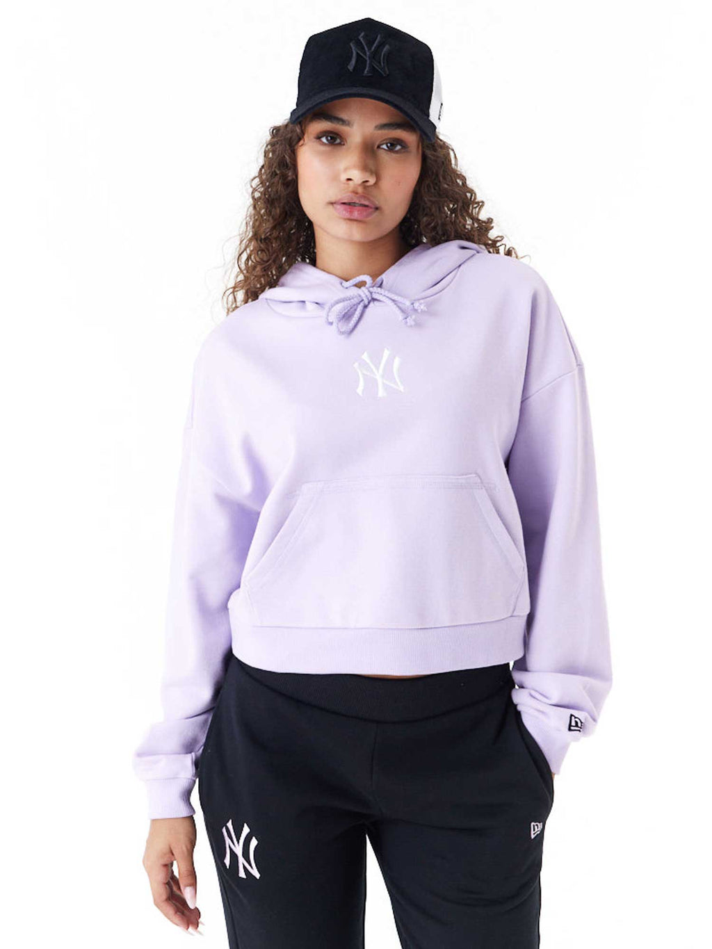 NEW ERA Суитшърт MLB LIFESTYLE CROP HOODY