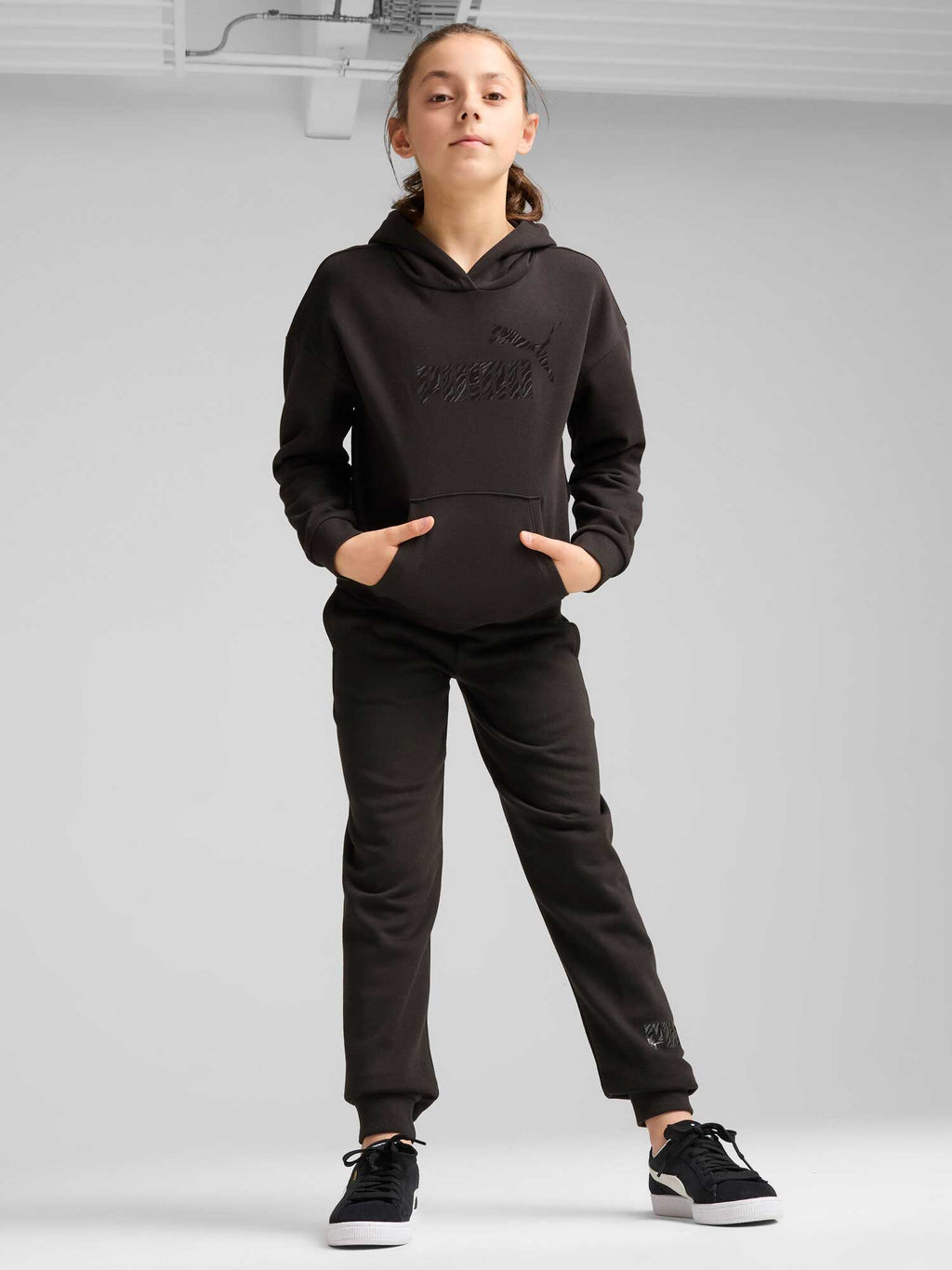 PUMA Суитшърт ESS+ ANIMAL Hoodie FL G