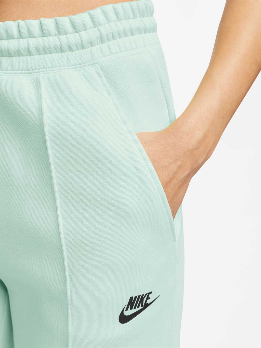 NIKE Спортно долнище W NSW TCH FLC MR JGGR