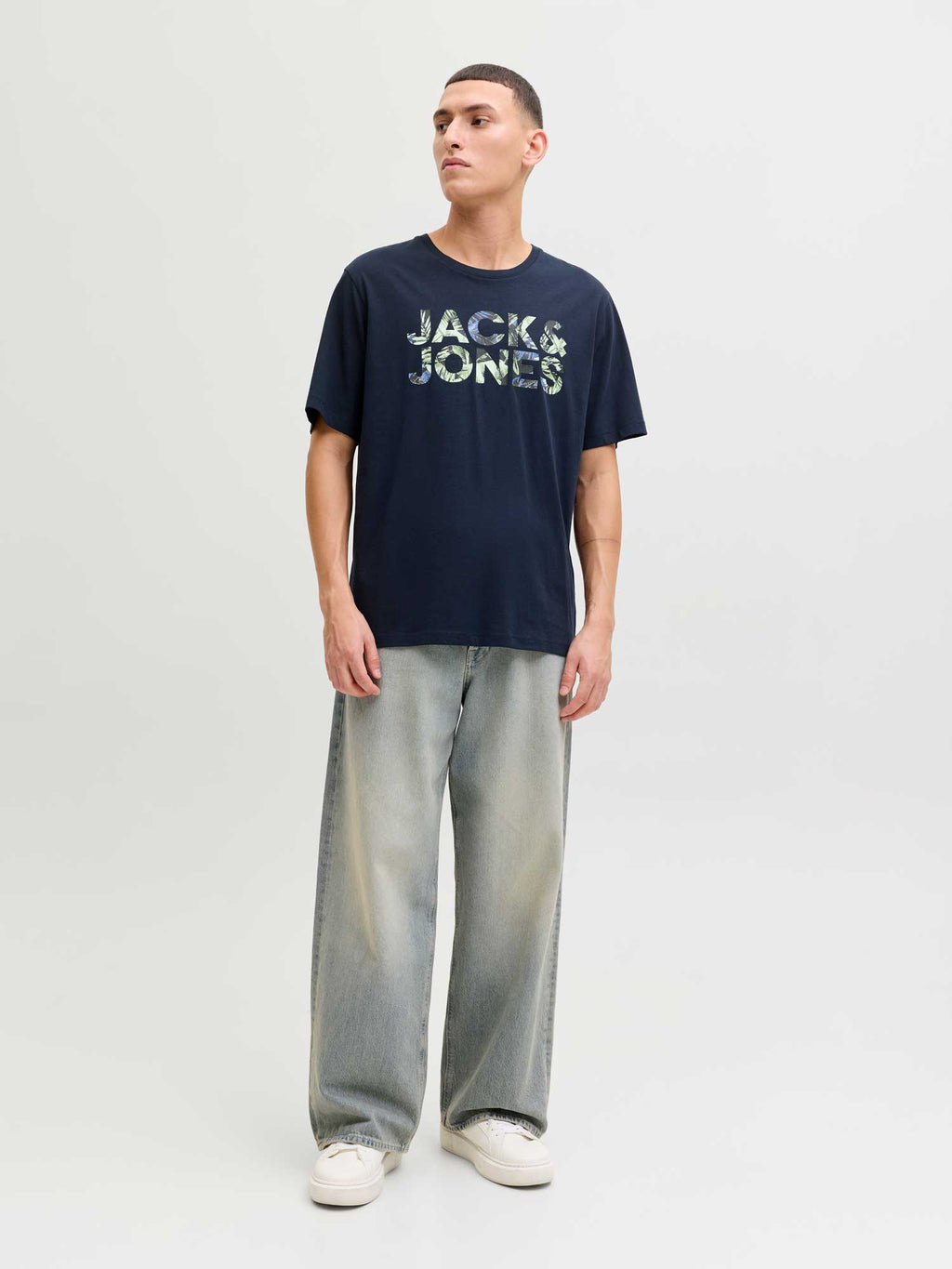 JACK & JONES Тениска JJEJEFF LOGO TEE SS SN