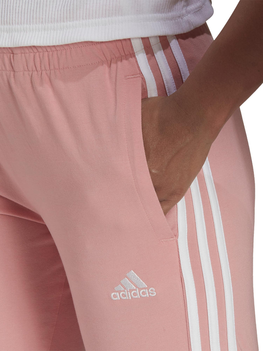ADIDAS SPORTSWEAR Спортно долнище Essentials Single 3-S