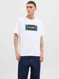 JACK & JONES Тениска JJHAYATO TEE SS CREW NECK BTS LN