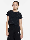 NIKE Тениска G NSW CROP AIR AOP