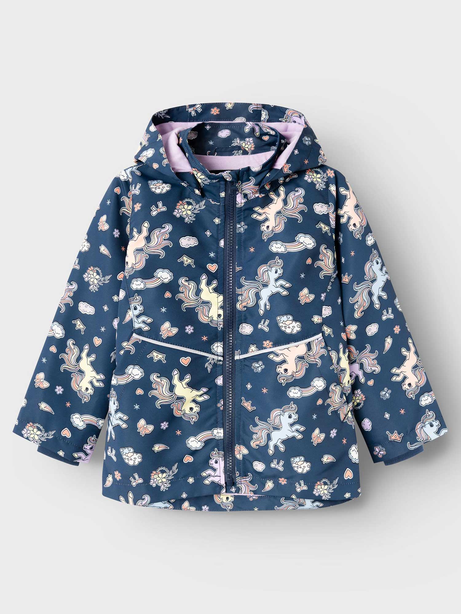 NAME IT Яке NMFMAXI JACKET STICKERS UNICORN