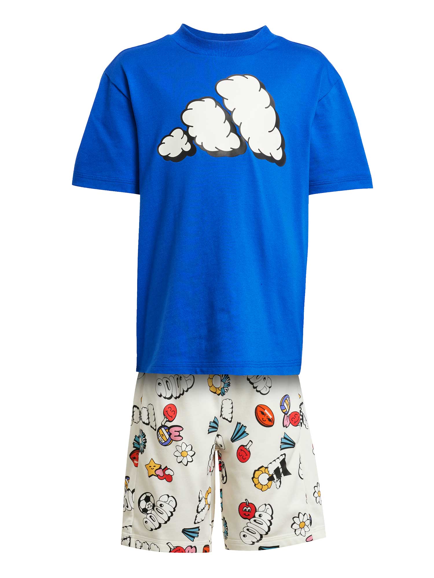 ADIDAS SPORTSWEAR Спортен екип Seasonal Essentials Fun Tee Set Kids