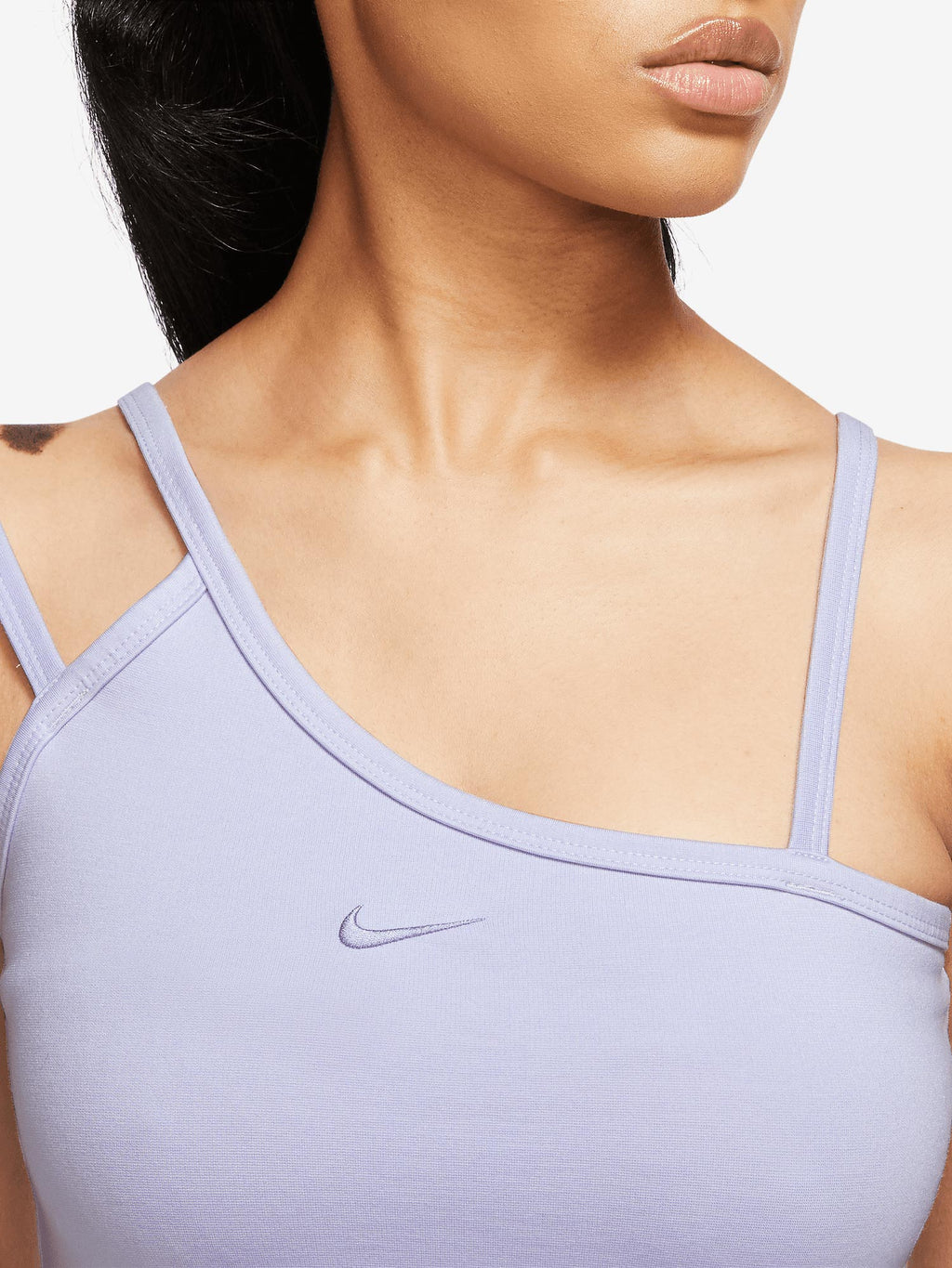 NIKE Рокля W NSW EVRDY MOD AYSM TNK DRSS