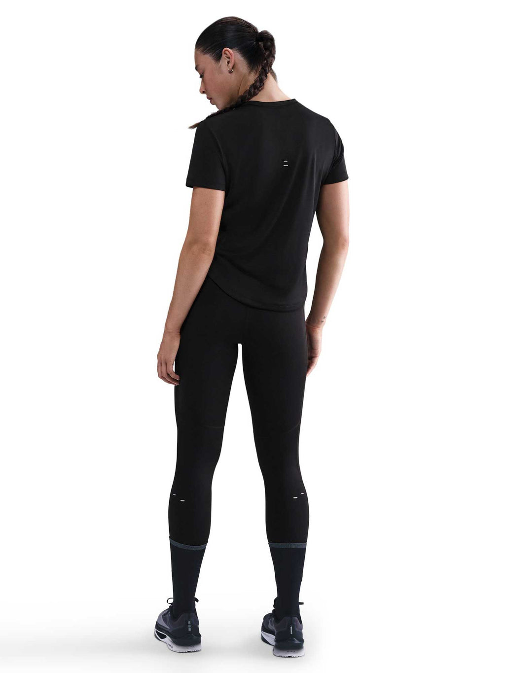 NIKE Тениска W NK TEMPO SWSH HBR DF SS TOP