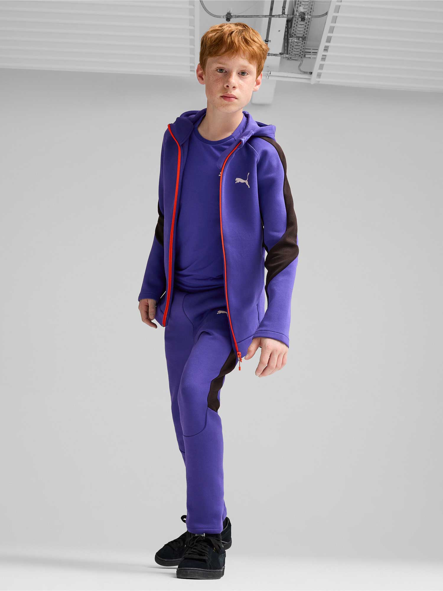 PUMA Суитшърт EVOSTRIPE FZ Hoodie DK B