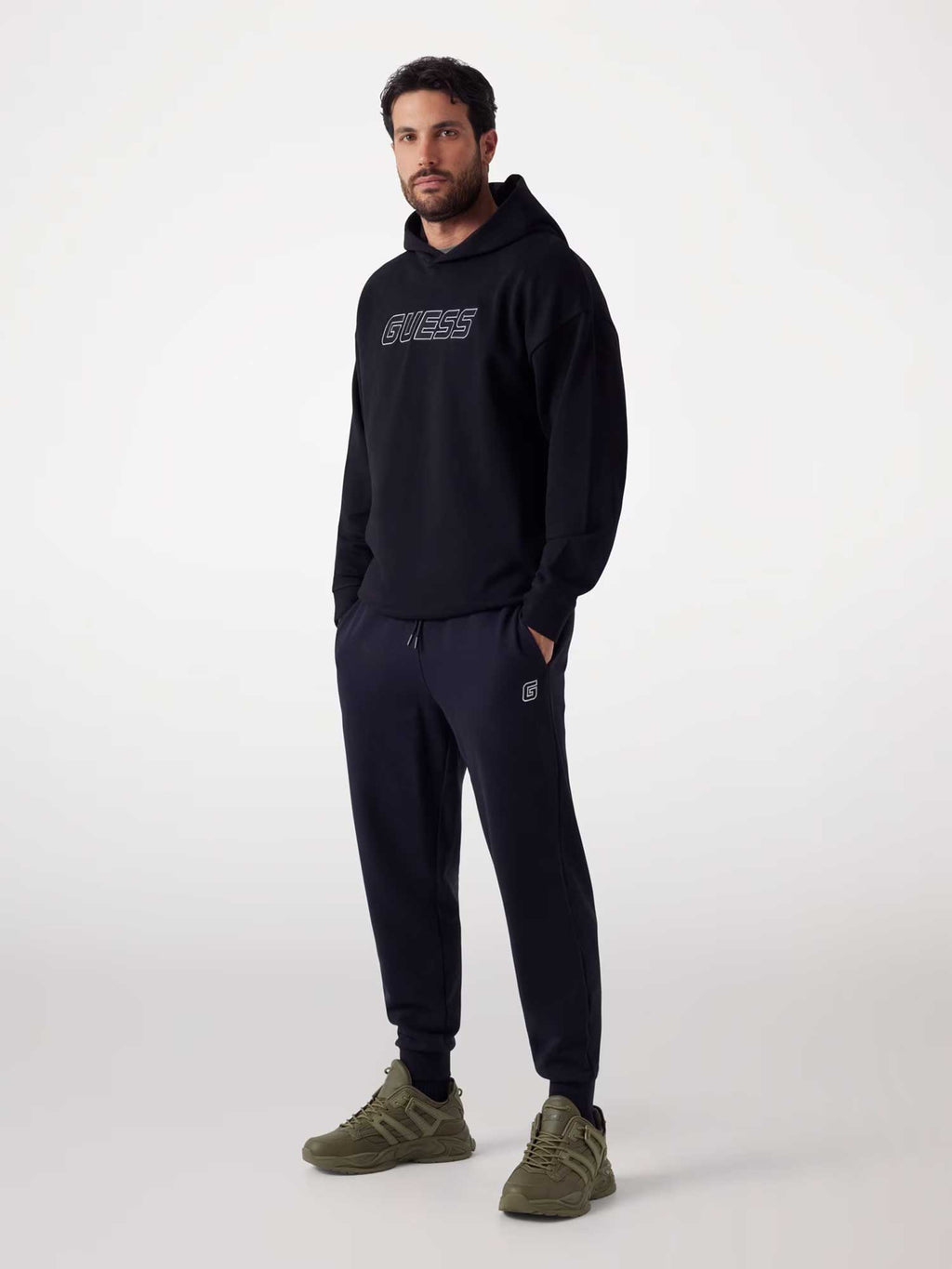 GUESS Спортно долнище MENTORE CUFFED PANT