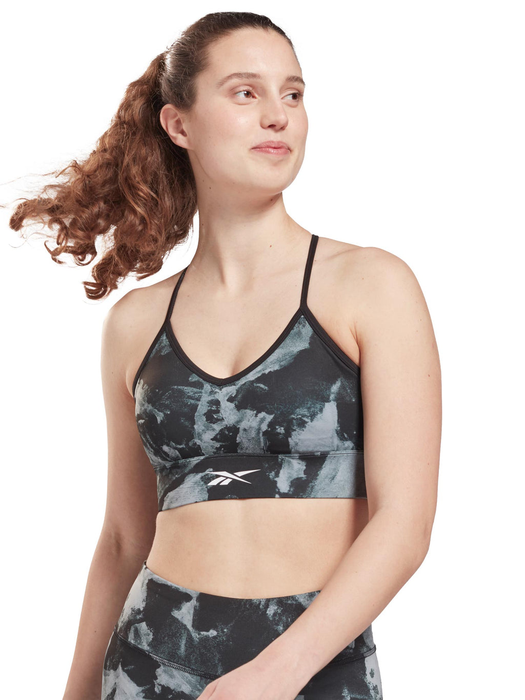 REEBOK Спортен сутиен MYT Printed