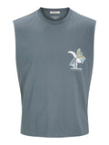 JACK & JONES Тениска JORALMERIA SLEEVELESS TEE SS CREW NECK
