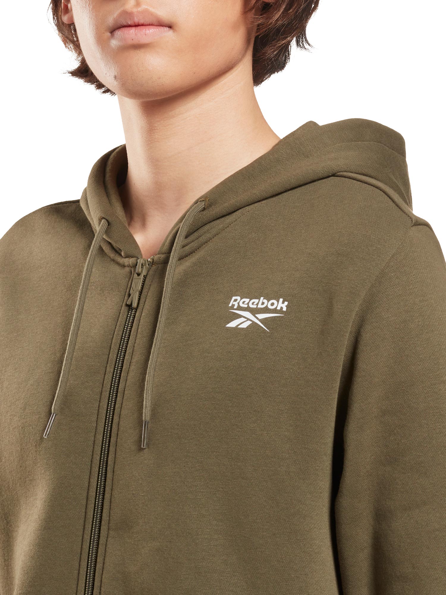 REEBOK Суитшърт Identity Fleece Full Zip