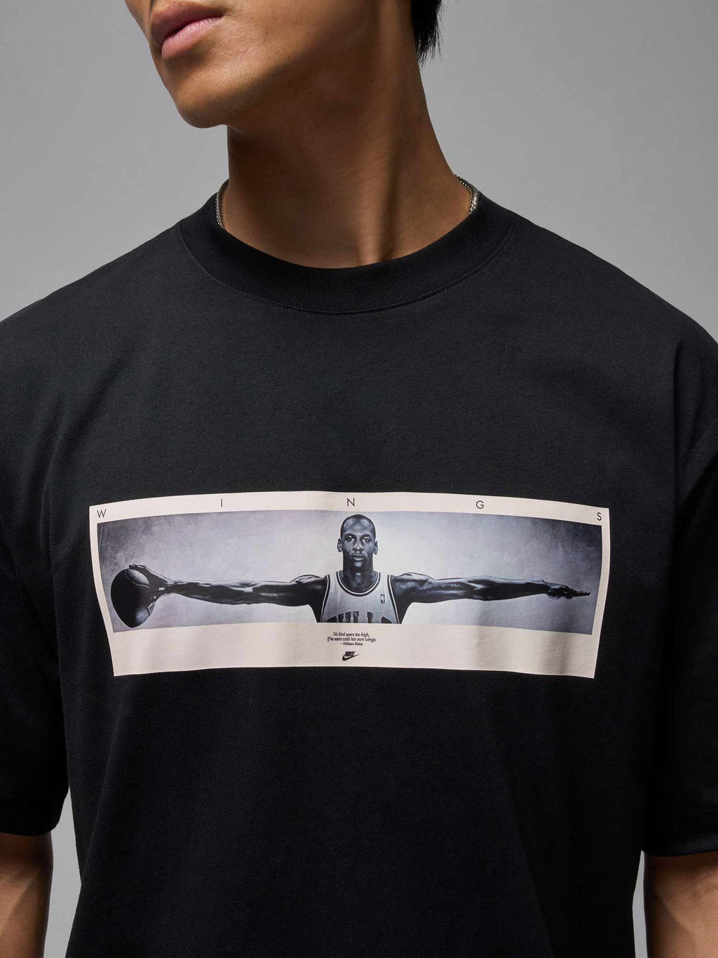 JORDAN Тениска M J NC WINGS PHOTO SS CREW