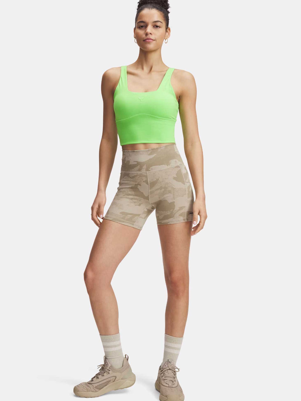 UNDER ARMOUR Потник Pjt Rck Fitted Bra Tank