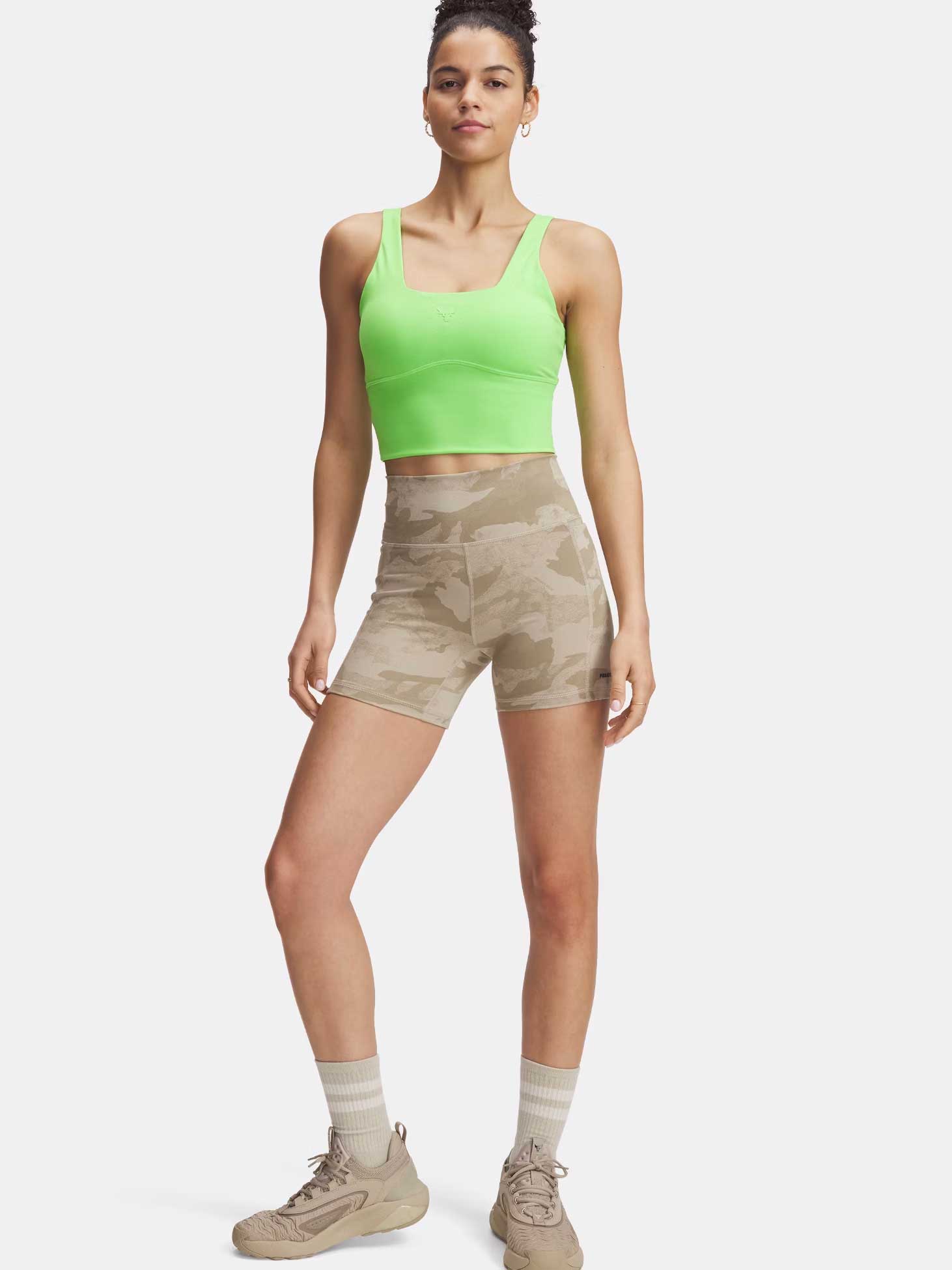 UNDER ARMOUR Потник Pjt Rck Fitted Bra Tank