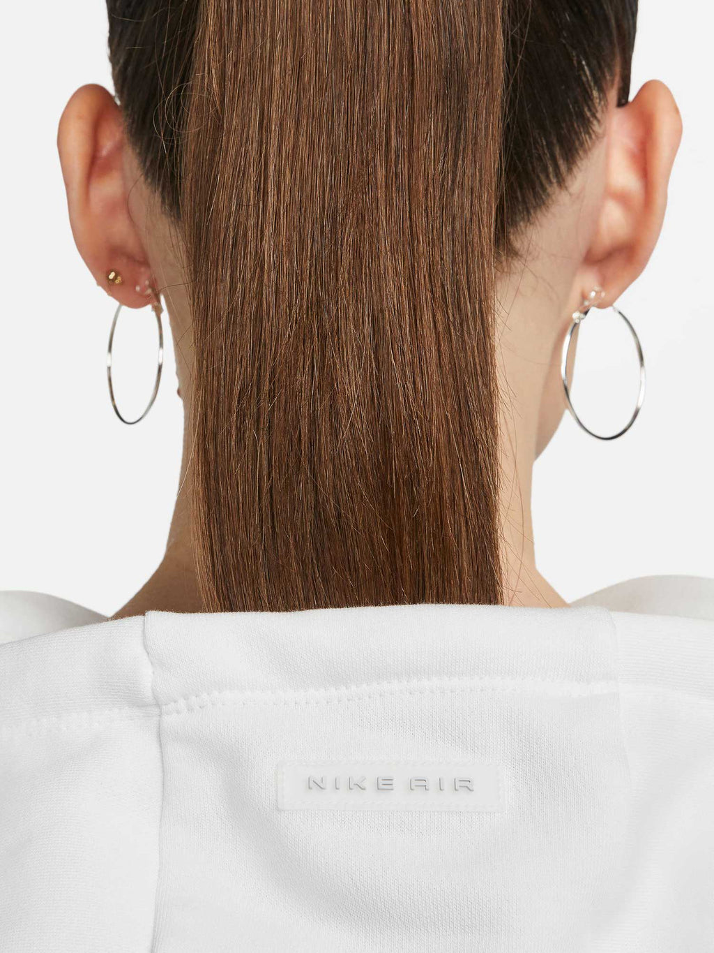 NIKE Суитшърт W NSW AIR OS MOD CROP FLC HD