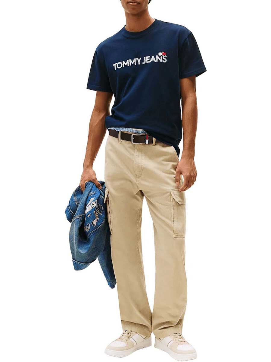 TOMMY JEANS Тениска TJM REG BADGE PLAY TEE