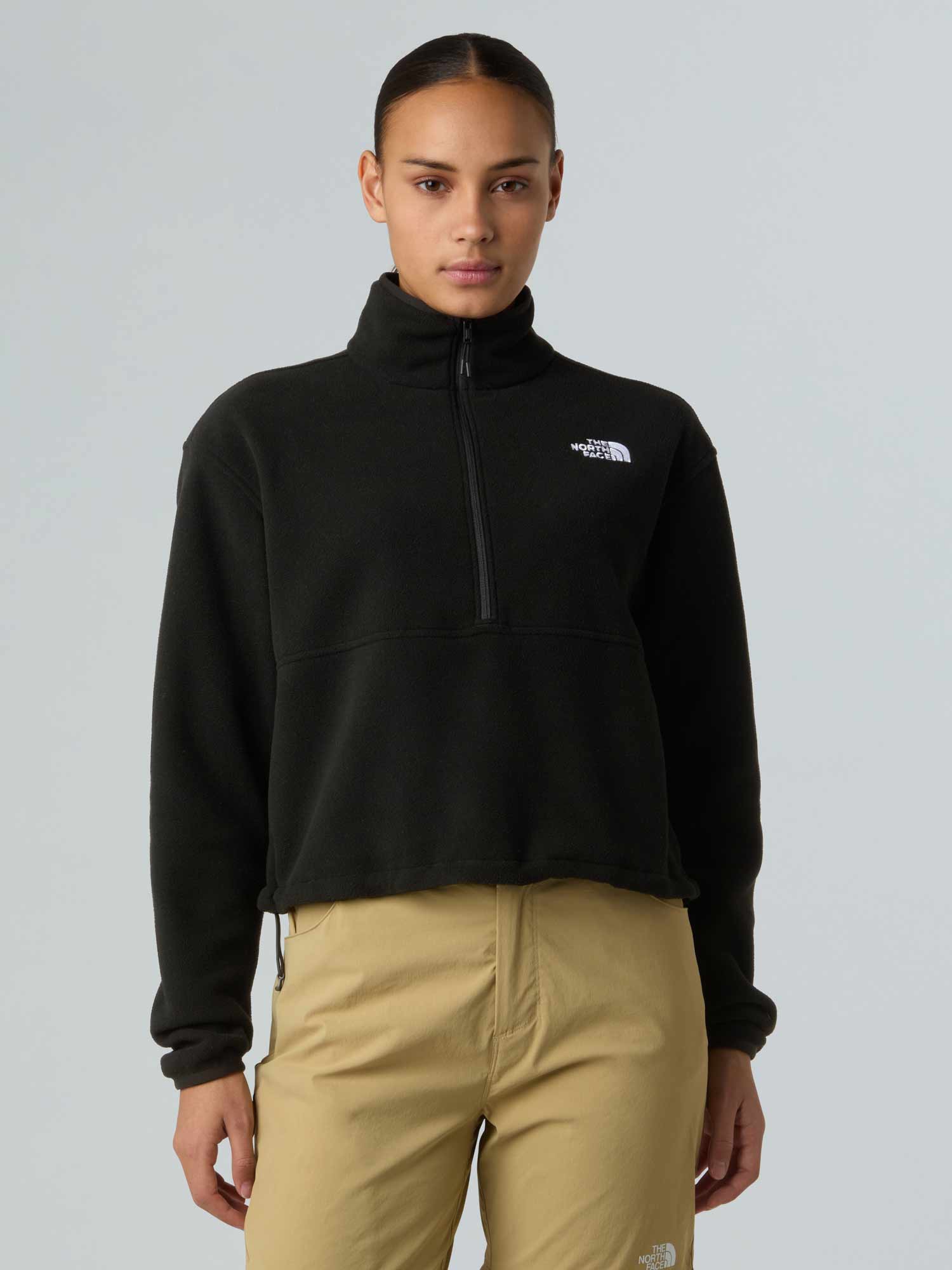 THE NORTH FACE Полар W GLACIER FLEECE 1\/2 ZIP SHORT JACKET