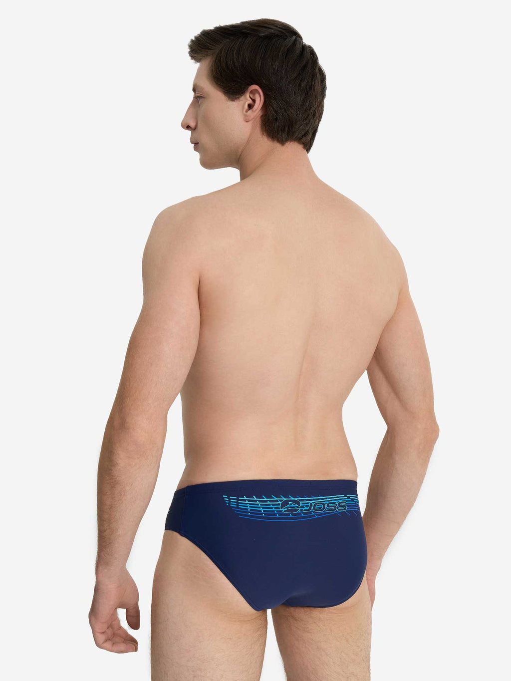JOSS Бански Men's Fitness Swim Rubber Prints Swm Trunks