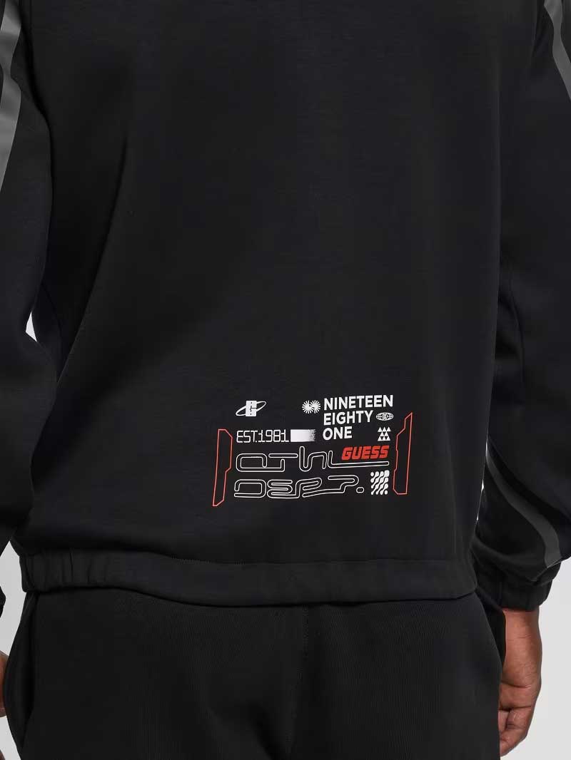 GUESS Суитшърт FALKOR ZIP HOODIE SWEATSHIRT