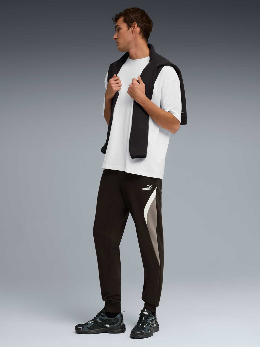 PUMA Спортно долнище ESS BLOCK Sweatpants TR cl