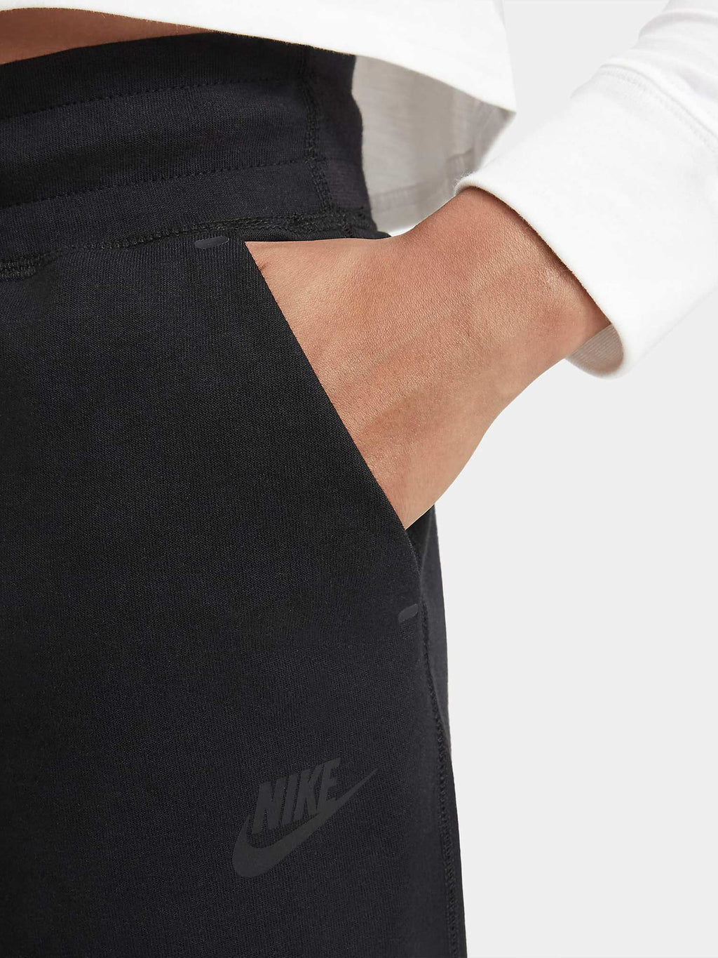 NIKE Спортно долнище G NSW TCH FLC PANT