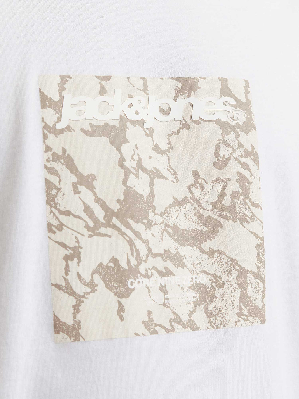 JACK & JONES Тениска JCOTARMAC CAMO FRONT TEE SS CREW NECK LN