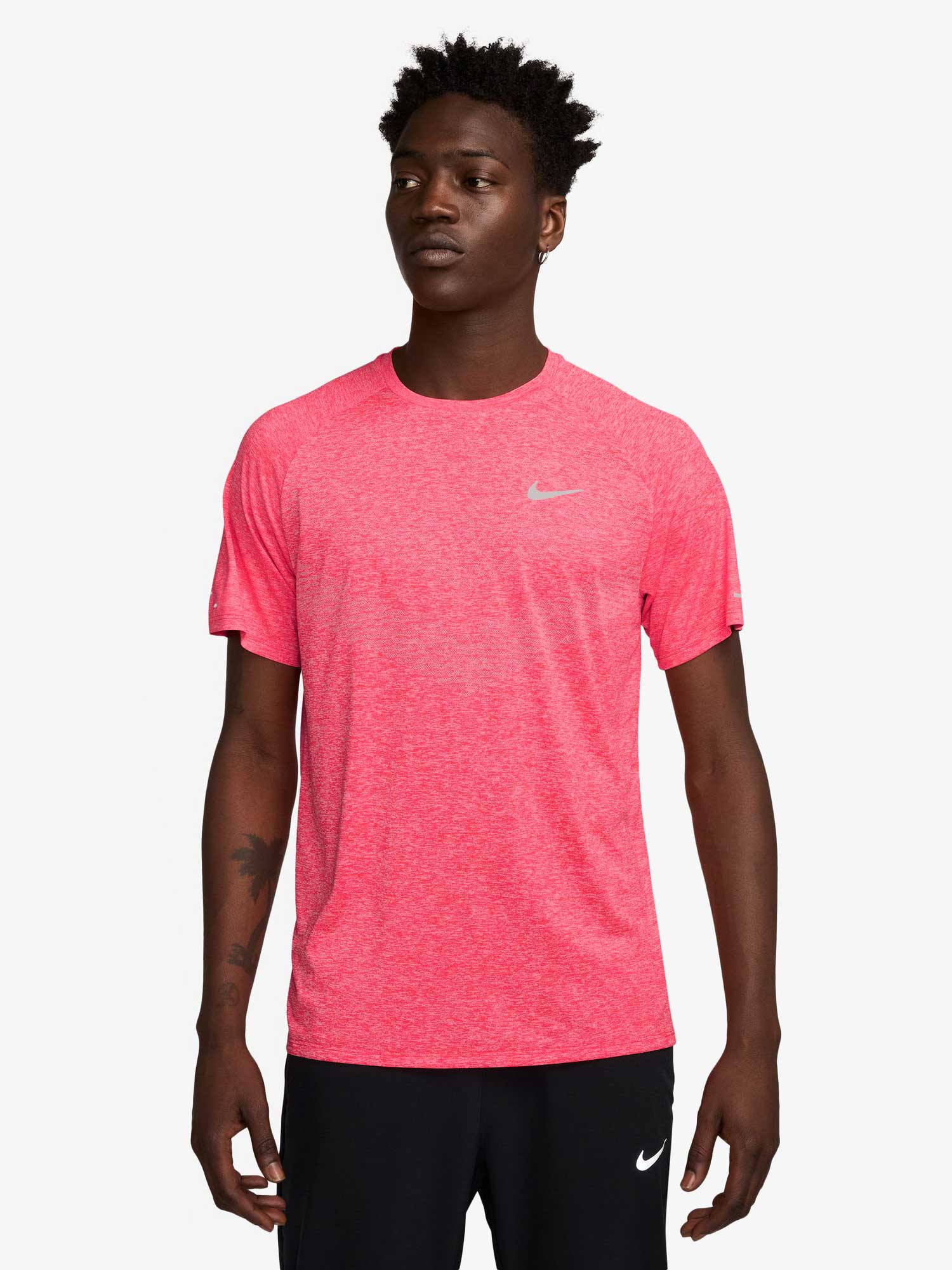 NIKE Тениска M NK DFADV STRIDE SS TOP