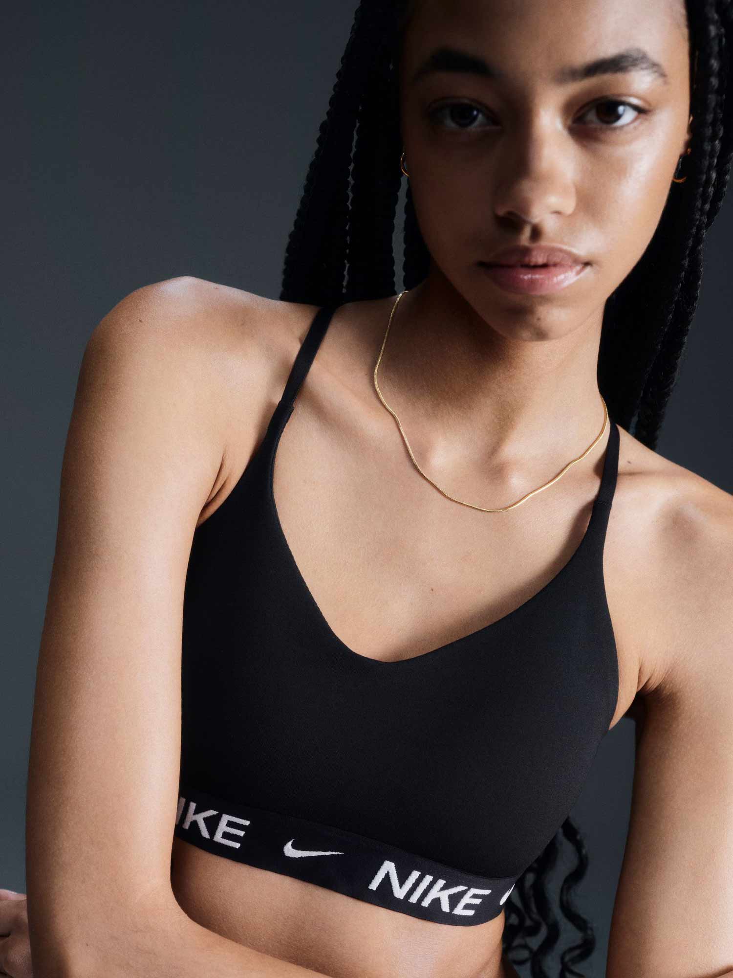 NIKE Спортен сутиен W NK DF INDY LGT SPT BRA