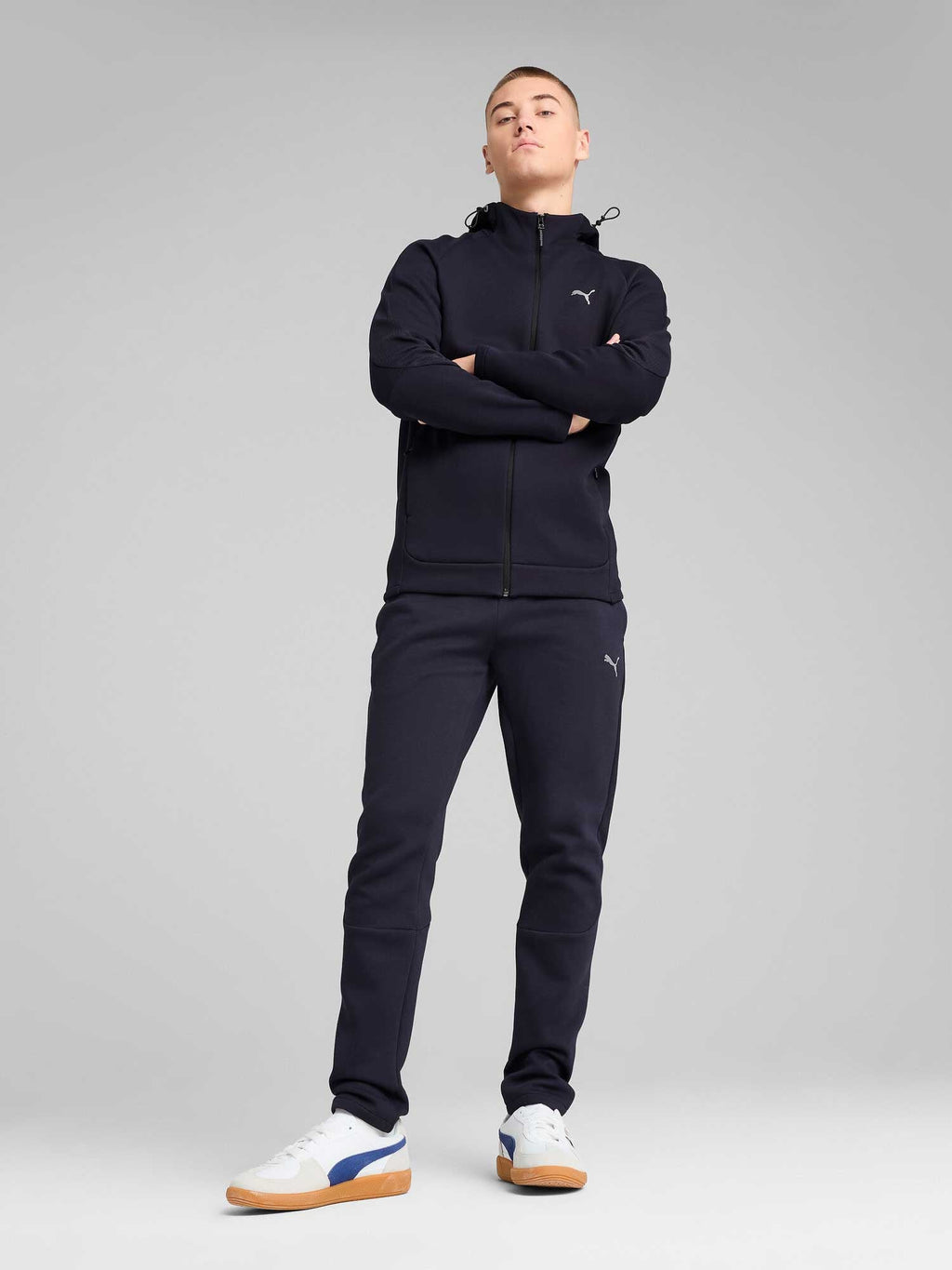 PUMA Суитшърт EVOSTRIPE Full-Zip Hoodie DK