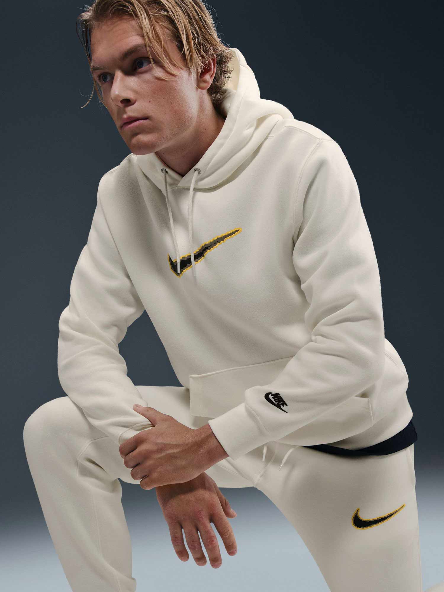 NIKE Спортно долнище M NK CLUB BB JGGR NEO VARSITY
