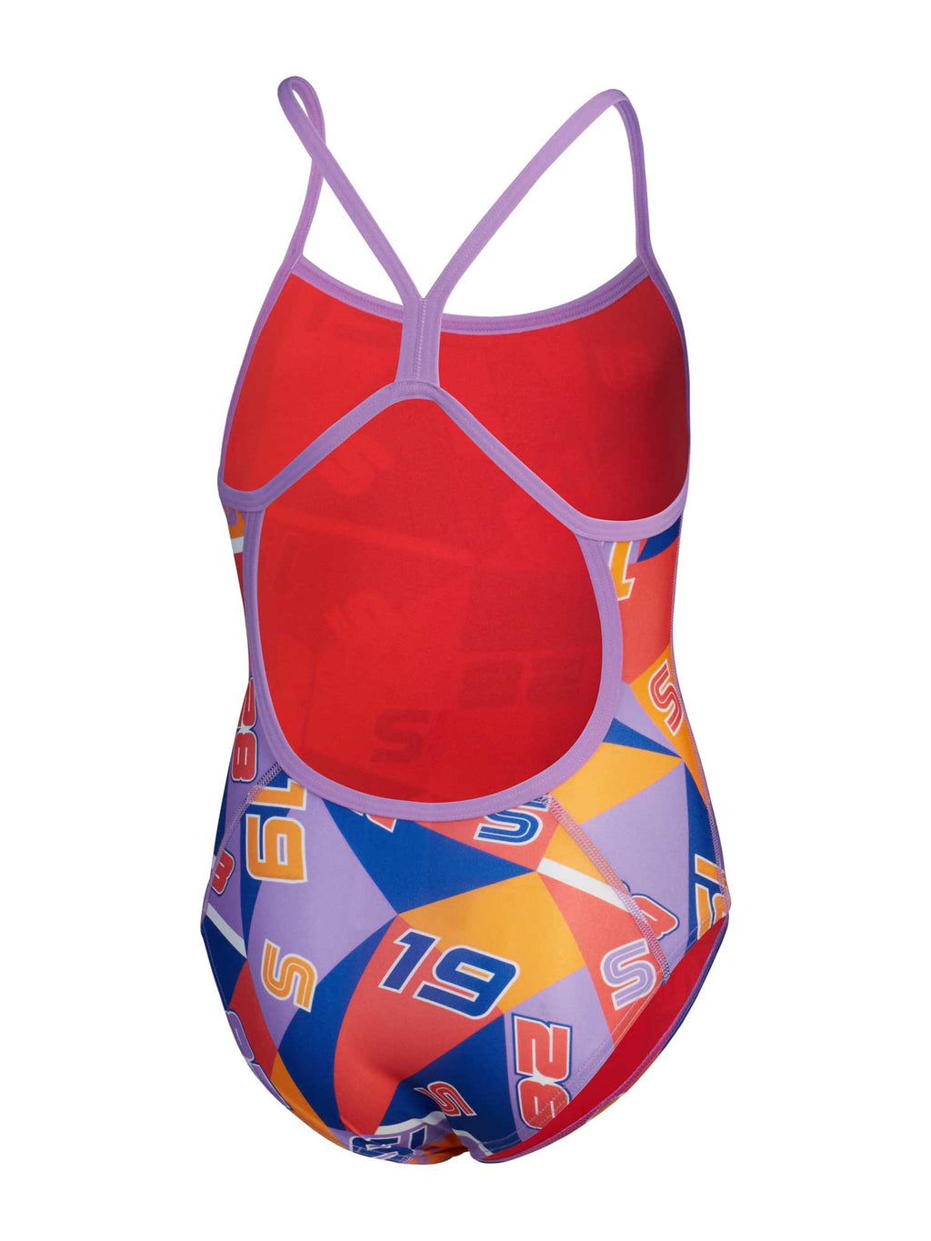 SPEEDO Цял бански GIRLS ALLOVER DIGITAL VBACK