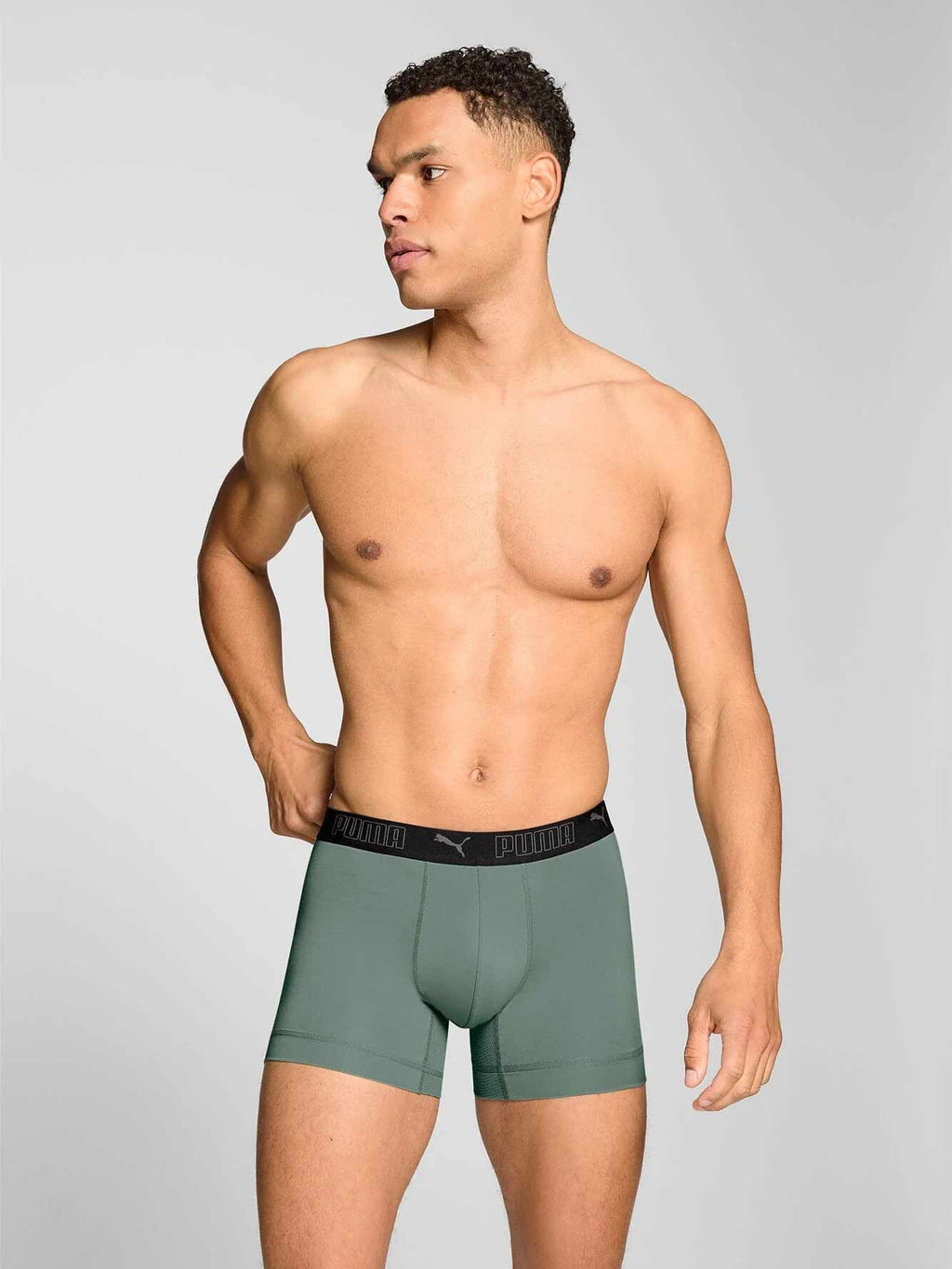 PUMA Бельо SPORT MICROFIBER BOXERS 2P