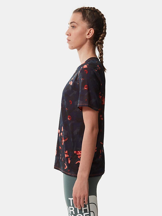 THE NORTH FACE Тениска W PRNT WNDR SS