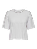 ONLY Тениска ONLCHERI LIFE S/S O-NECK BOXY TOP JRS