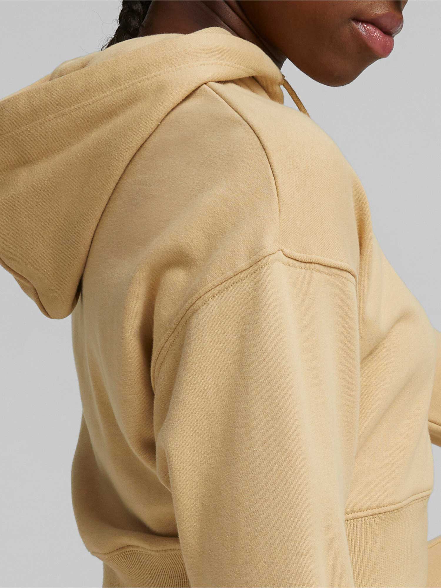 PUMA Суитшърт CLASSICS Cropped Hoodie TR